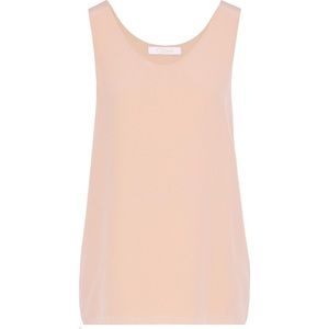 Chloé Crepe De Chine Silk Sleeveless Top